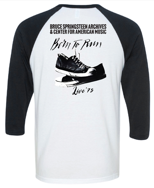 Unisex "Born to Run" Limited Edition Raglan Baseball Tee Featuring The E Street Band