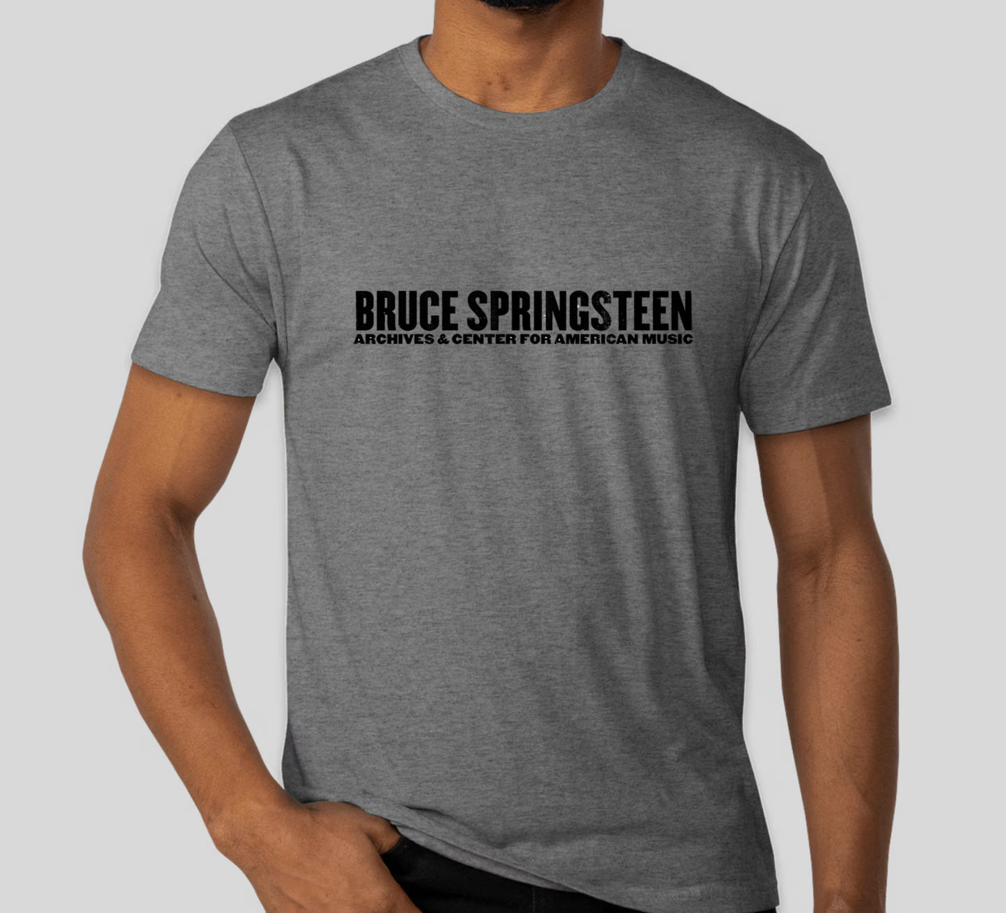Bruce Springsteen Archives & Center for American Music Unisex T-Shirt (Multiple Colors Available)