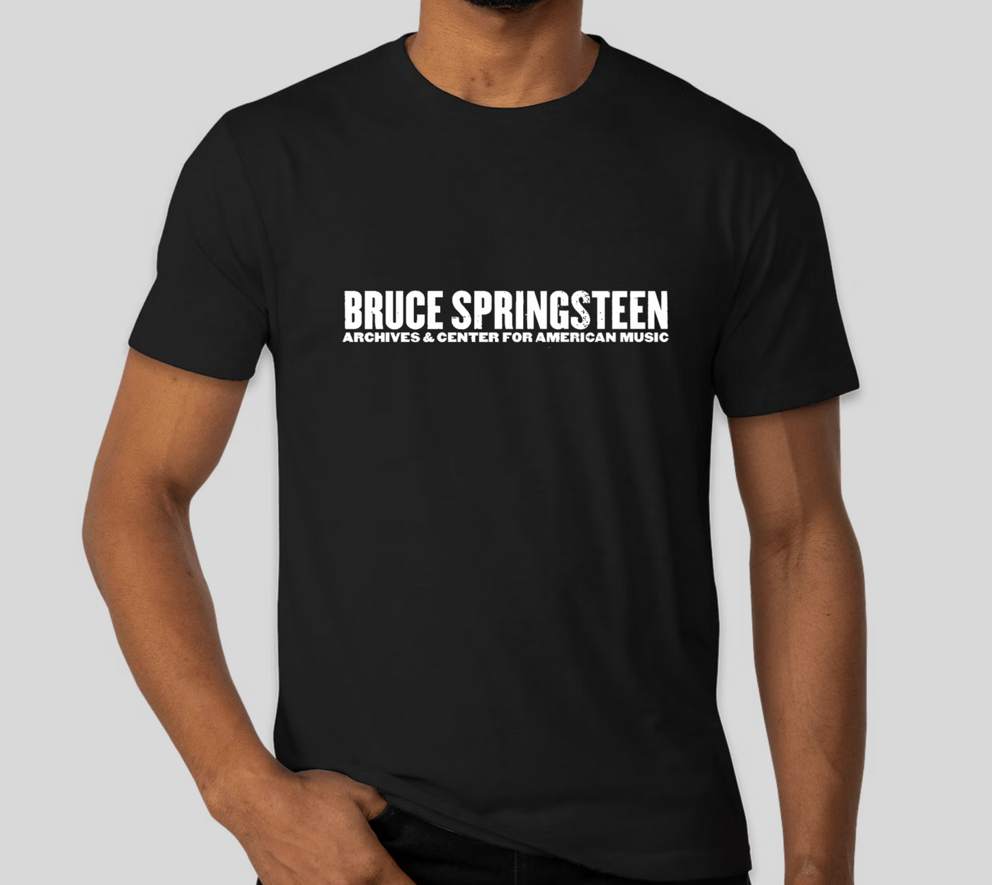 Bruce Springsteen Archives & Center for American Music Unisex T-Shirt (Multiple Colors Available)
