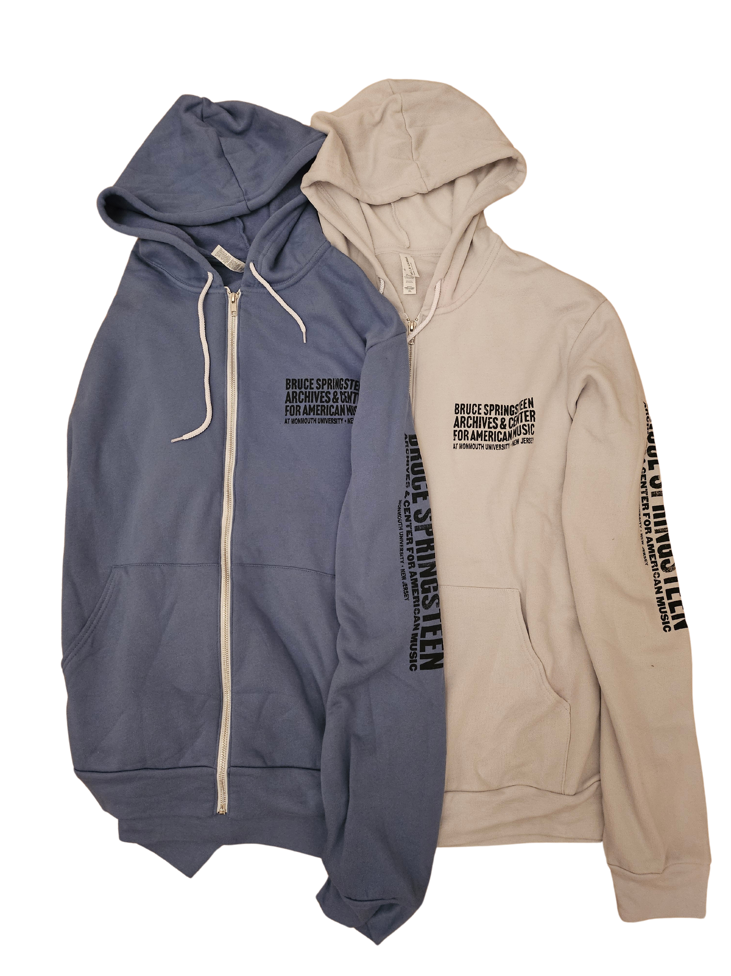 Bruce Springsteen Archives & Center for American Music Zip Up Hoodie with Pockets