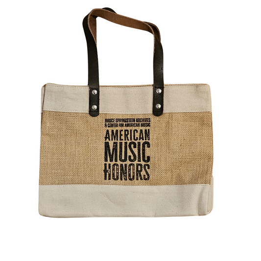 2025 American Music Honors Natural/Jute market bag