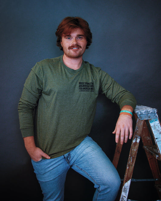 Bruce Springsteen Archives & Center for American Music Long Sleeve Unisex T-Shirt (Multiple Colors Available)