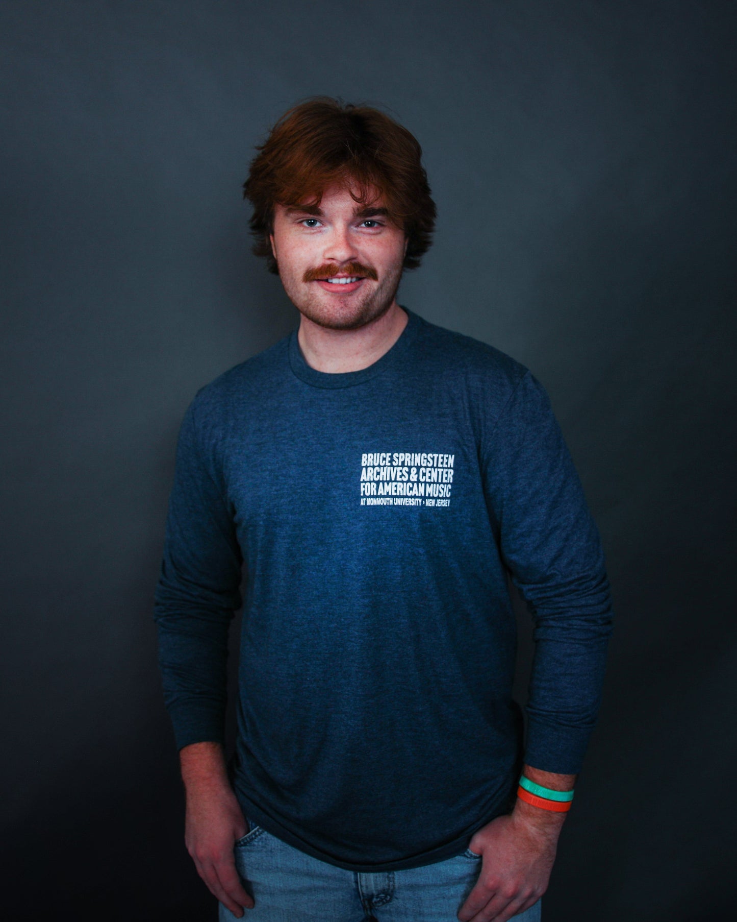 Bruce Springsteen Archives & Center for American Music Long Sleeve Unisex T-Shirt (Multiple Colors Available)