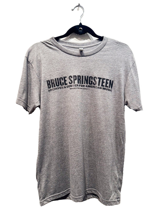 Bruce Springsteen Archives and Center for American Music Unisex T-Shirt (Multiple Colors Available)