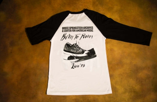 Unisex "Born to Run" Limited Edition Raglan Baseball Tee Featuring The E Street Band