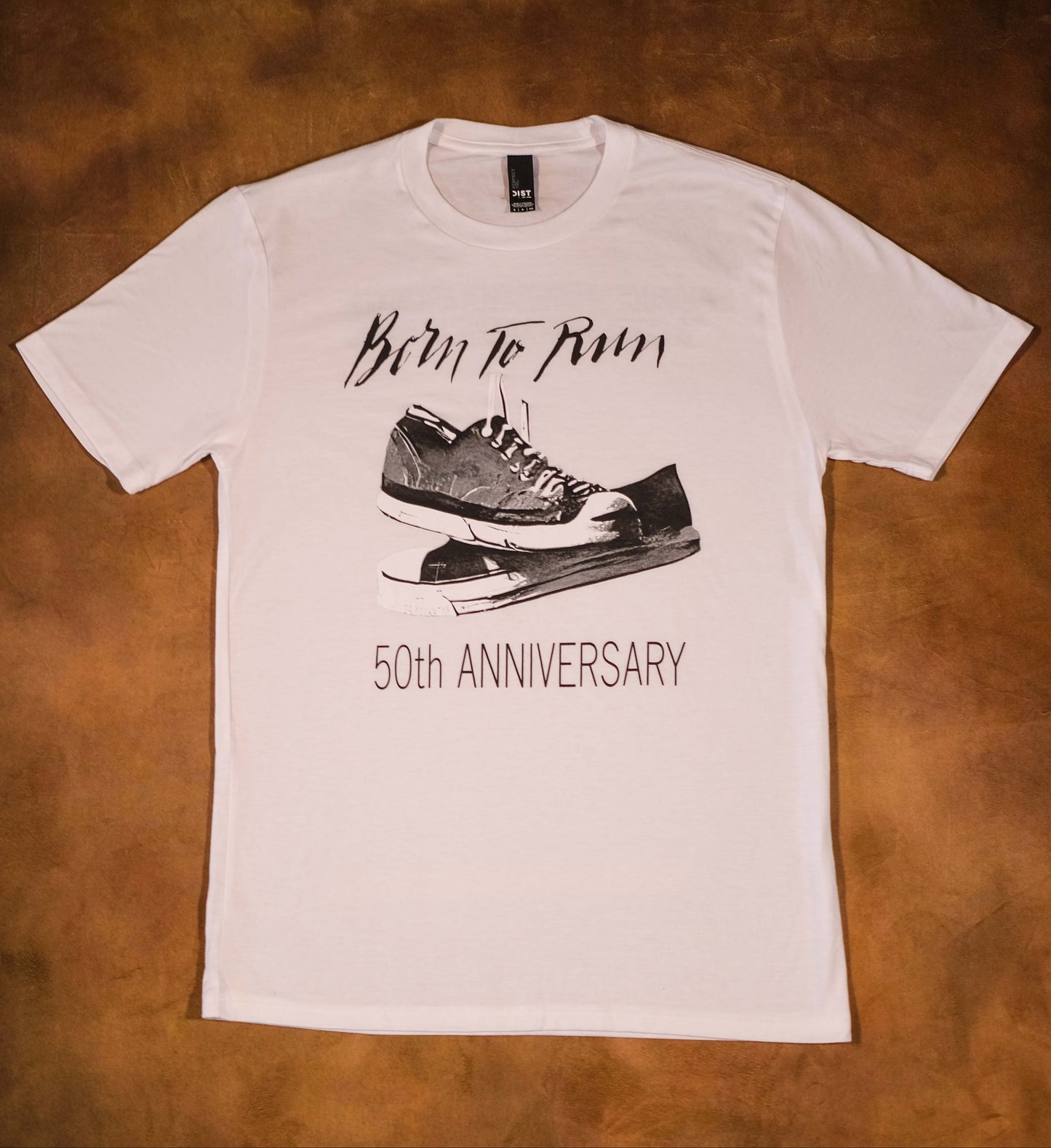 Unisex "Born to Run" Limited Edition White T-Shirt